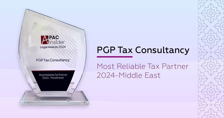 APAC Insider Legal Awards 2024 Most Reliable Tax Partner PGP Tax Consultancy